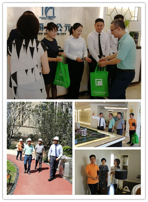 關懷一線業務團隊，上海市房地產經紀行業協會慰問華燕房盟